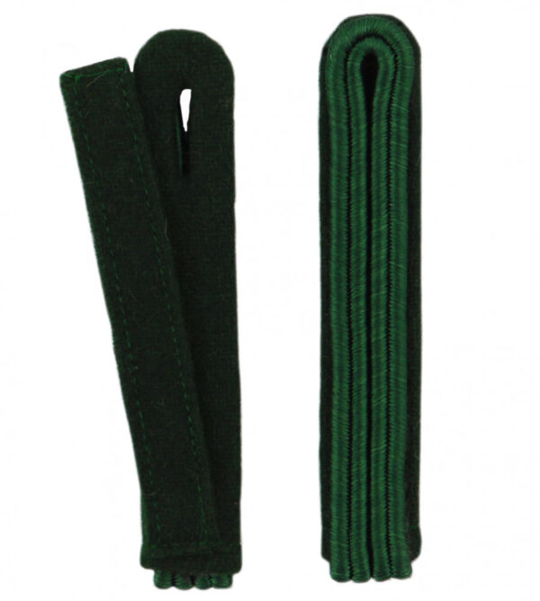2-streifige Schulterklappen, grün