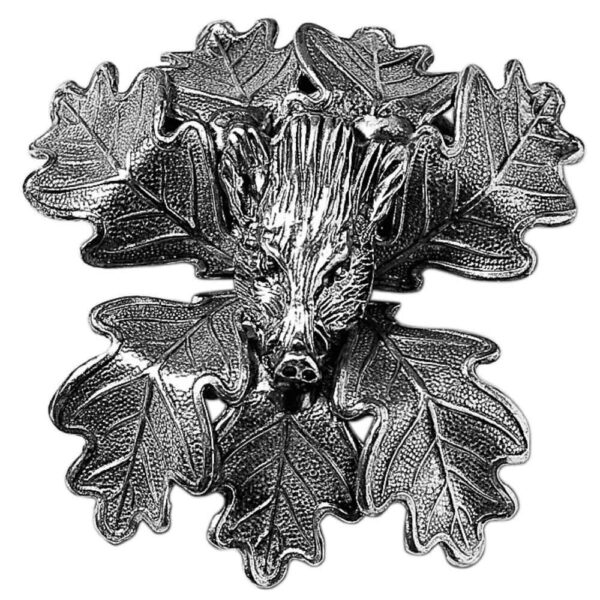 Verdeckblatt mit Keilerkopf